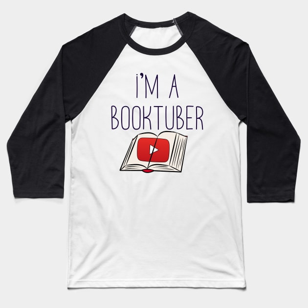 I'm a booktuber Baseball T-Shirt by alexbookpages